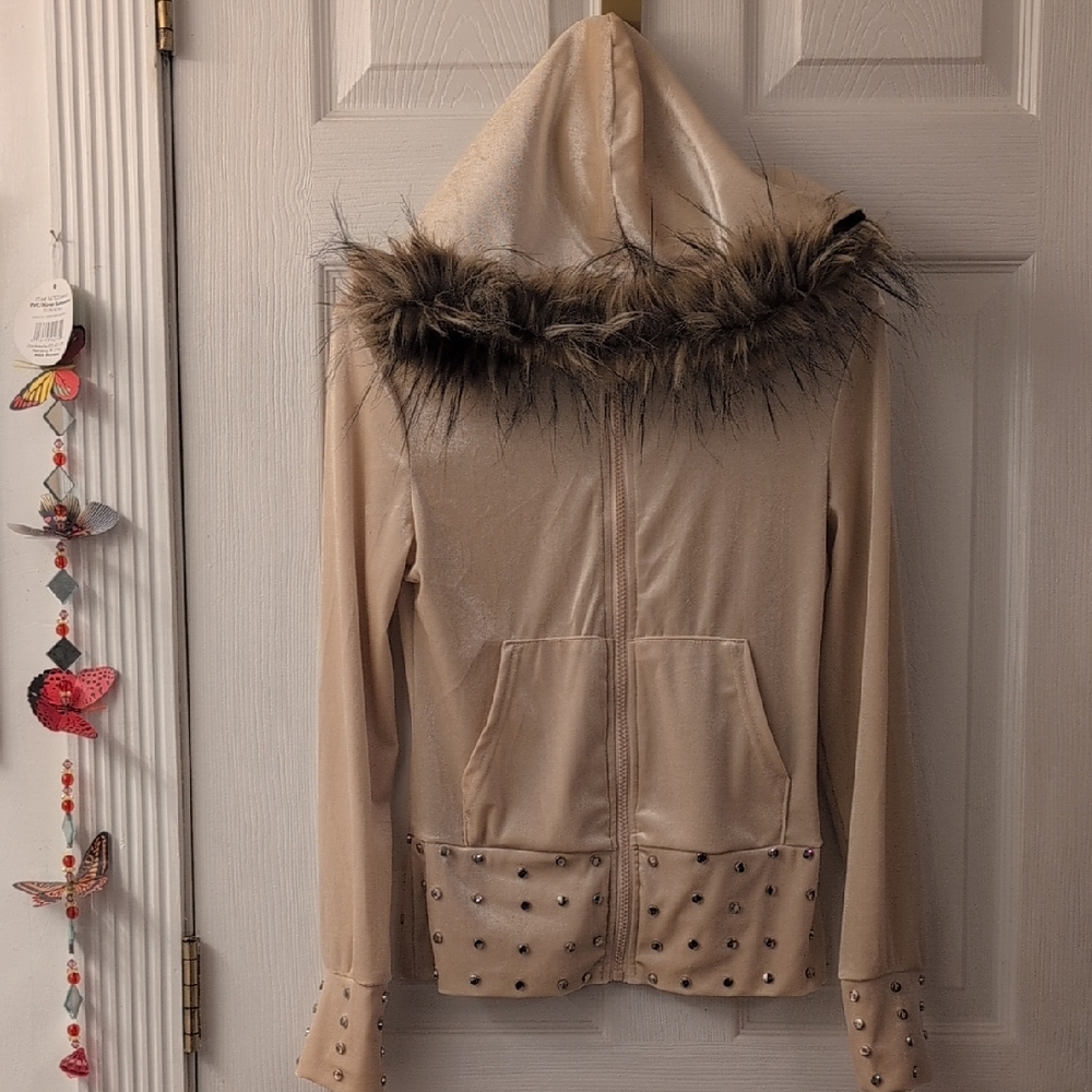 New Faux Fur Hoodie